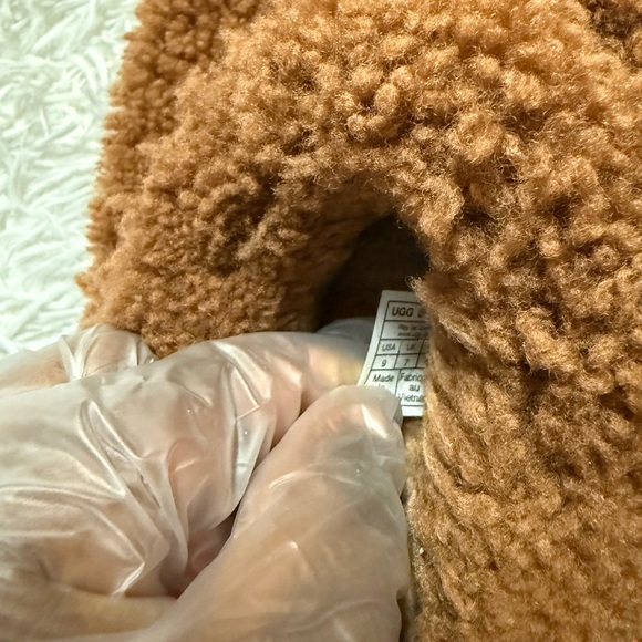 UGG TAZZ BRAID PLATFORM SLIPPERS HARDWOOD - Picture 8 of 16